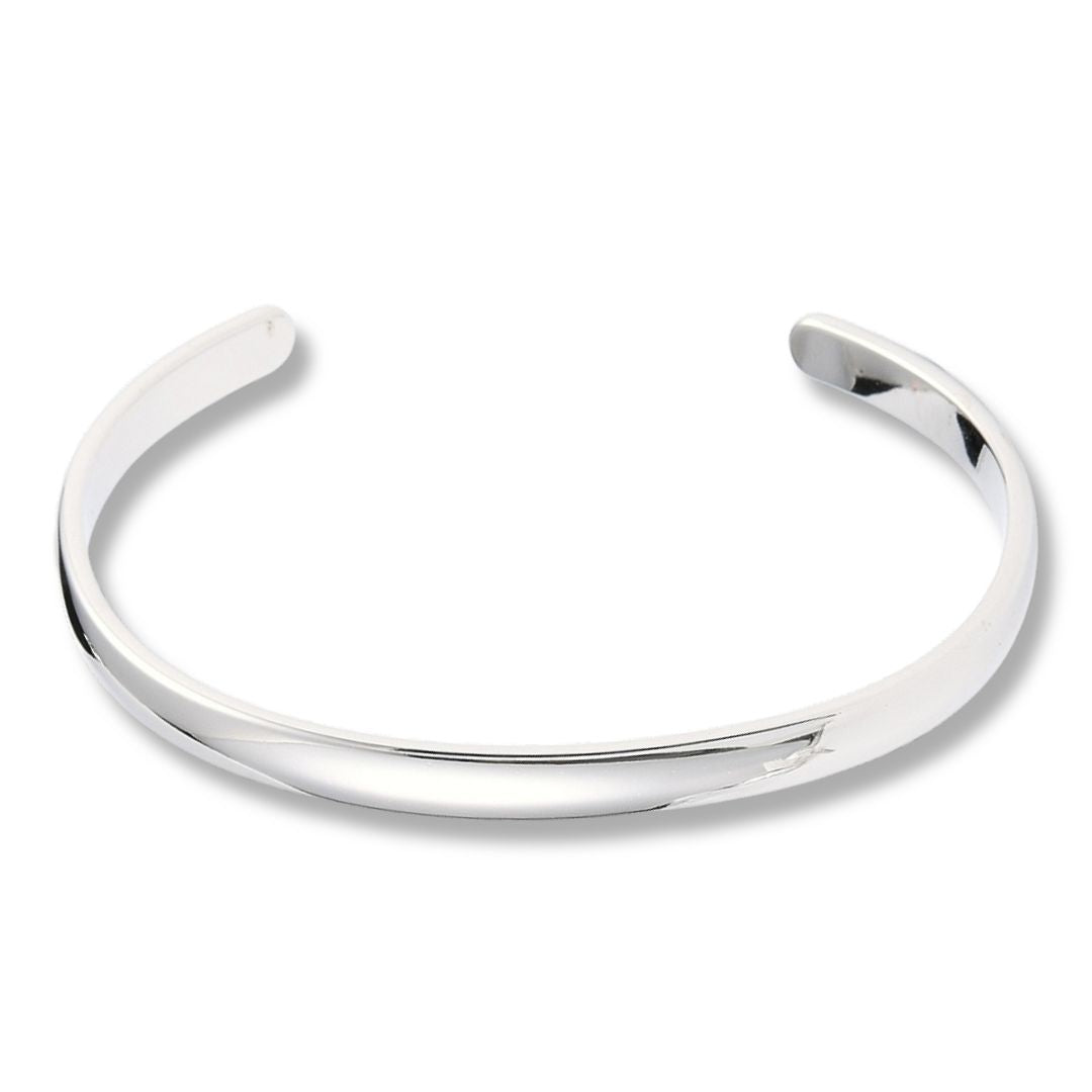Men's Silver Bangle | Personalised Necklaces | Inspired Creative Gifts