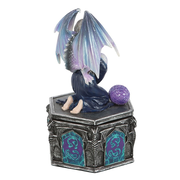 Dragon Friendship Spring Box by Anne Stokes | Trinket, Jewellery & Keepsake Boxes | Inspired Creative Gifts