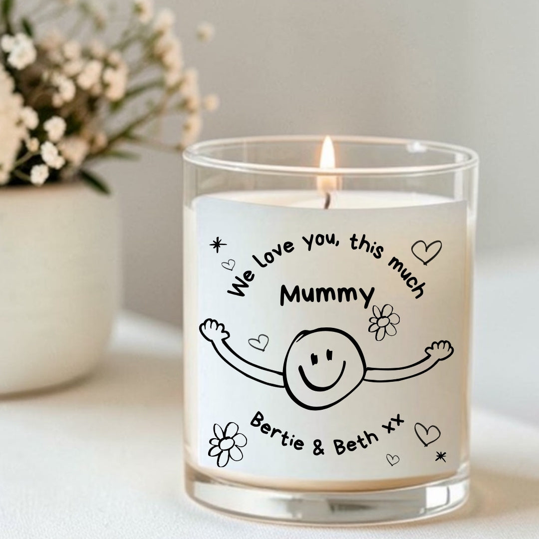 Personalised I Love You Candle | Mum, Grandma, Auntie