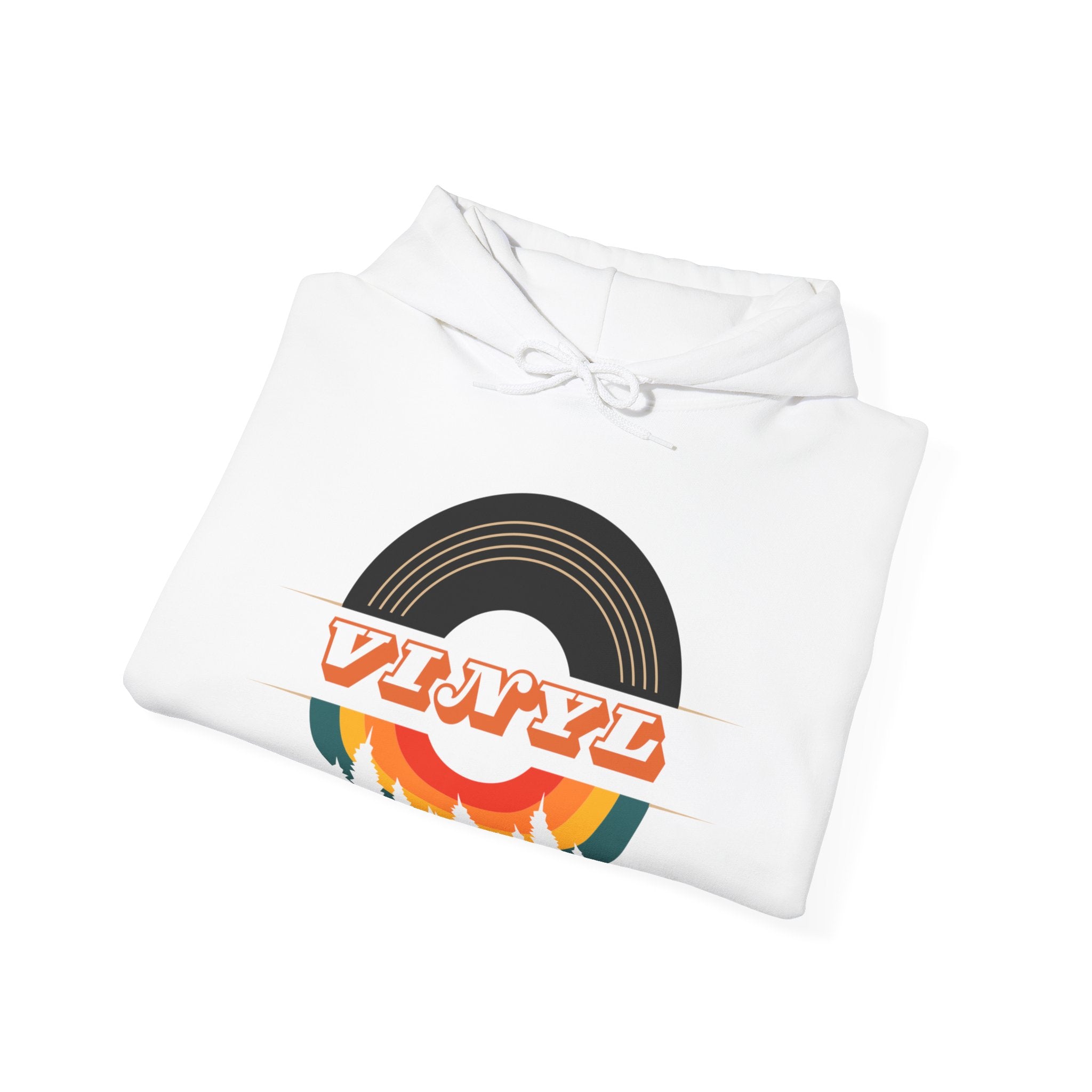 Vinyl Record Logo Men's Hoodie