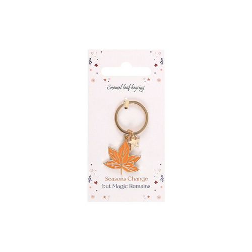 Autumn Magic Leaf Keyring | Keyrings | Inspired Creative Gifts