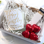 Happy Birthday Dream Big Candle Gift Set | Birthday Gift Box For Her