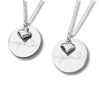 Personalised Luxe Necklace with Mini Heart | Personalised Necklaces | Inspired Creative Gifts