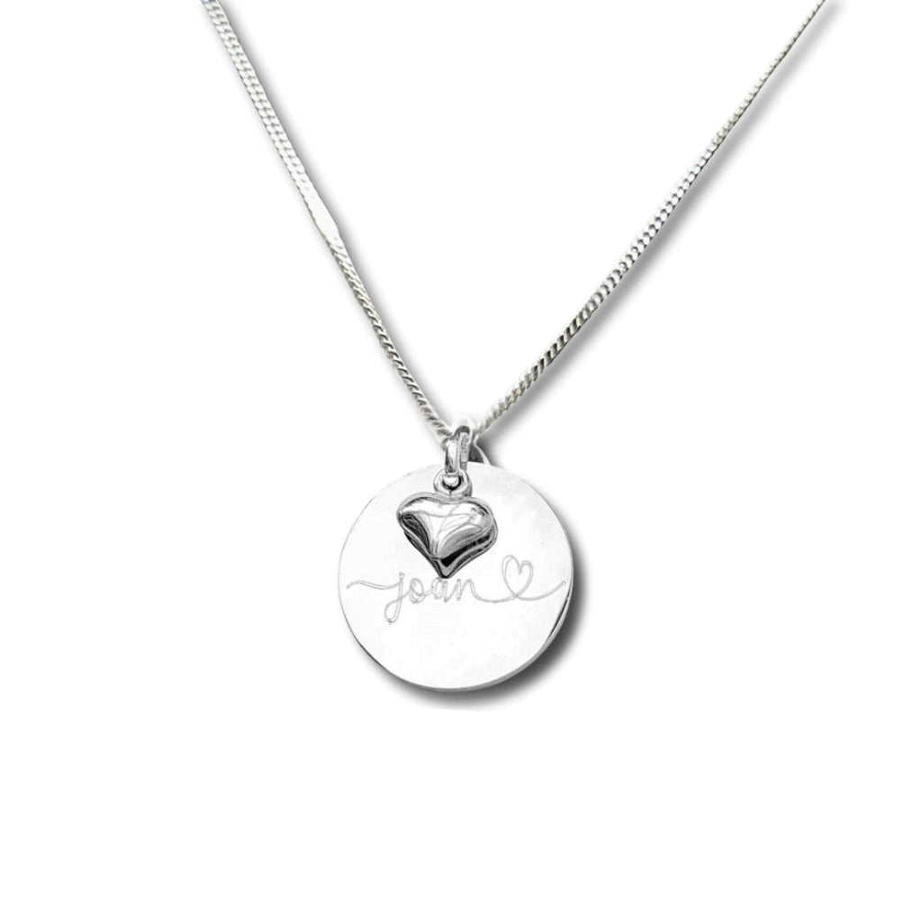 Personalised Luxe Necklace with Mini Heart | Personalised Necklaces | Inspired Creative Gifts