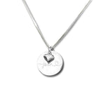 Personalised Luxe Necklace with Mini Heart | Personalised Necklaces | Inspired Creative Gifts