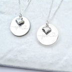 Personalised Luxe Necklace with Mini Heart