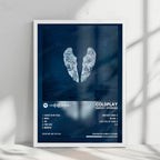 Coldplay "Ghost Stories" Album Cover Poster - with Complete Tracklist