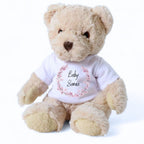Personalised Luxury Teddy Bear with Pink Blossom T-Shirt | Baby Gifts | Inspired Creative Gifts