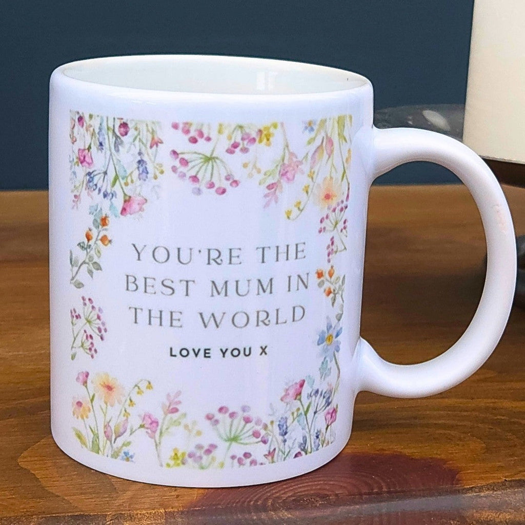 Personalised Best Mum Mug | Ceramics | Mother's Day Gift