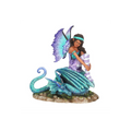 16cm Dragon Perch Fairy Figurine by Amy Brown