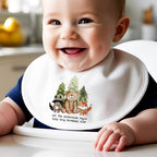 Personalised Woodland Baby Vest, Outfit: Bib, Vest, Baby Grow