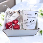 Personalised Forever in Our Hearts Candle Gift Set