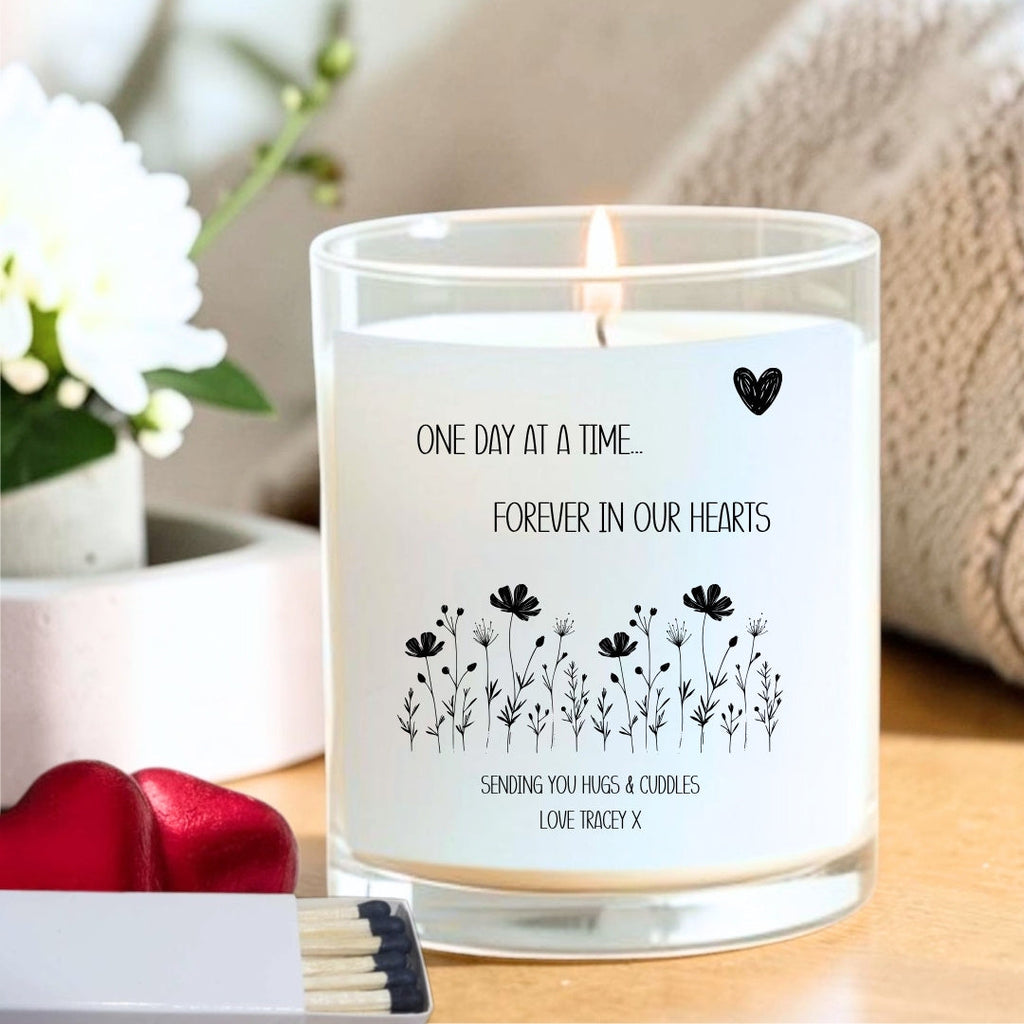 Personalised Forever in Our Hearts Candle Gift Set | Mother's Day Gift