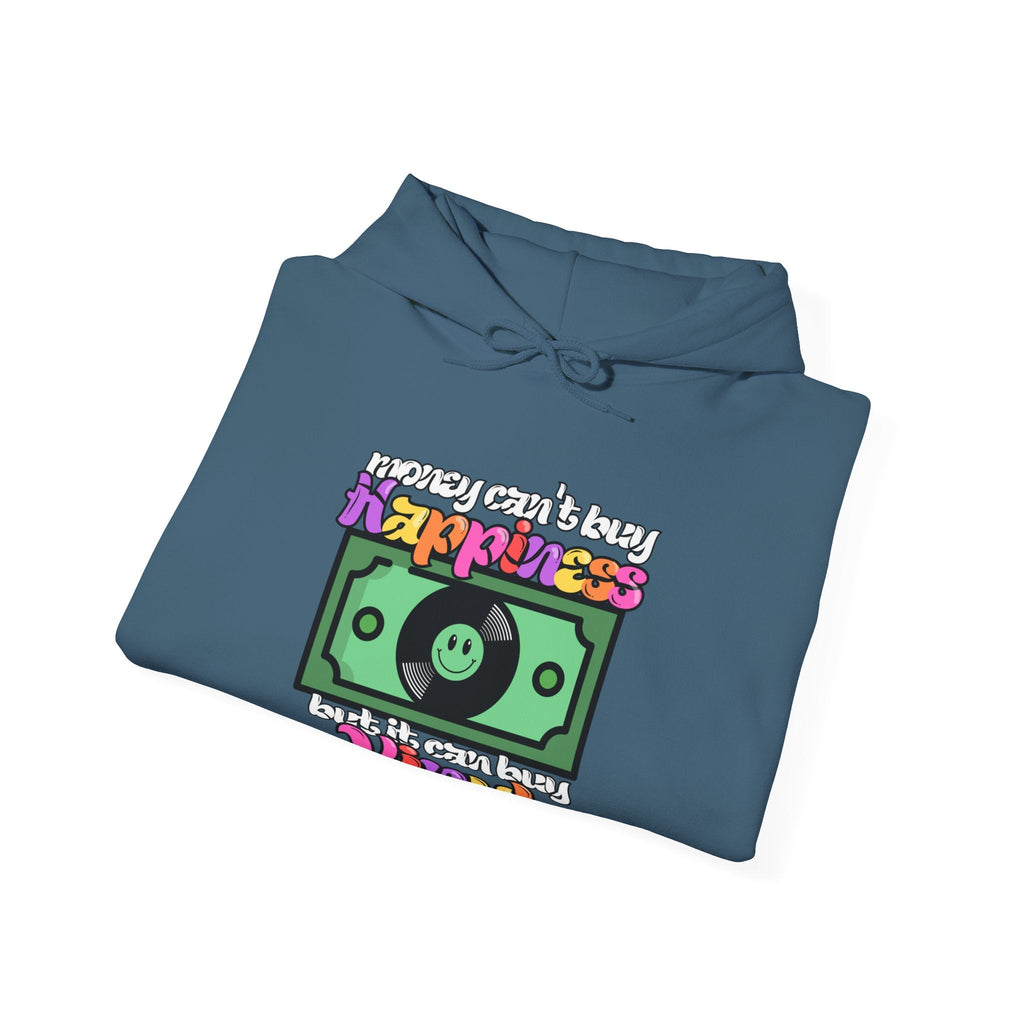 'Money Can't Buy Happiness, But It Can Buy Vinyl' Men's Hoodie