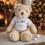 Personalised Luxury Teddy Bear My 1st Christmas Fir Tree T-shirt