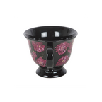 Dark Romance Floral Print Teacup | Tableware