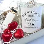 Personalised New Home Candle Gift Set  | Housewarming