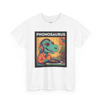 'Phonosaurus' Men's Vinyl T-Shirt