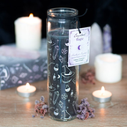 Crystal Witch Jasmine Tube Candle with Amethyst Chips | Candles