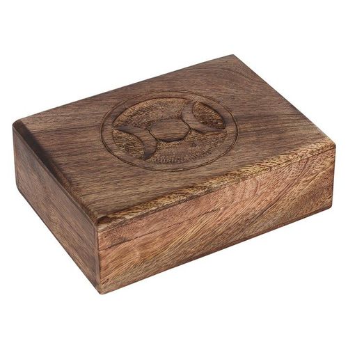 7x5in Triple Moon Tarot Card Box | Inspired Creative Gifts | UK Supplier