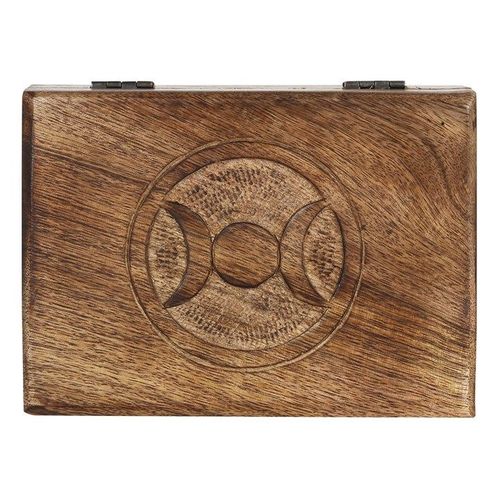 7x5in Triple Moon Tarot Card Box | Inspired Creative Gifts | UK Supplier