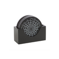 Black Spiderweb Coaster Set