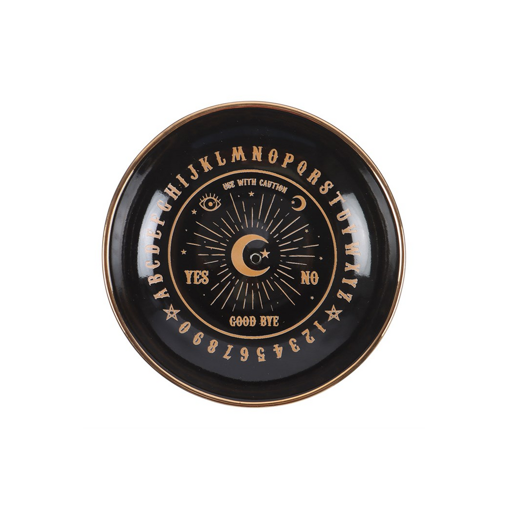 Black Talking Board Incense Holder | Incense Holders