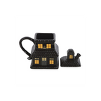 Black Haunted House Mug