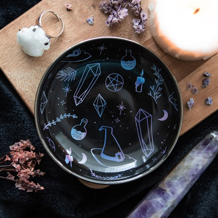 Crystal Witch Trinket Dish | Trinket, Jewellery & Keepsake Boxes | Inspired Creative Gifts