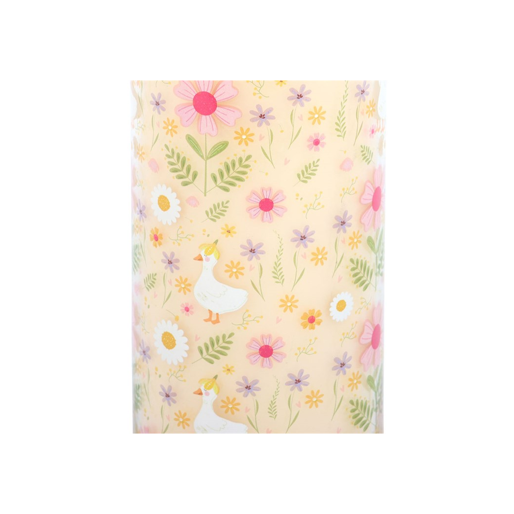 Daisy & Duck Print Vanilla Tube Candle | Candles
