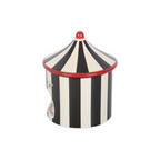 Black Striped Circus Tent Oil Burner