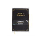 Book of Shadows Journal with Black Obsidian Crystal Pen | Notebook | Inspired Creative Gifts