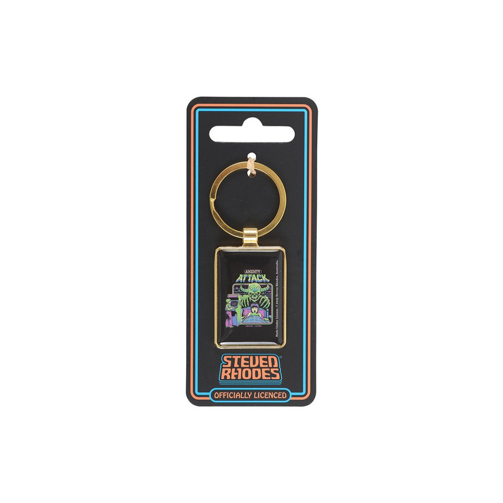 Anxiety Attack Keyring by Steven Rhodes | Keyrings | Inspired Creative Gifts