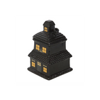 Black Haunted House Oil Burner and Wax Warmer