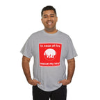 'In Case of Fire, Save My Vinyl' T-Shirt