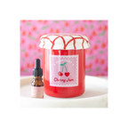 Cherry Jam Jar Oil Burner and Wax Warmer