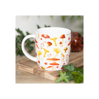 All Over Mushroom Print Mug