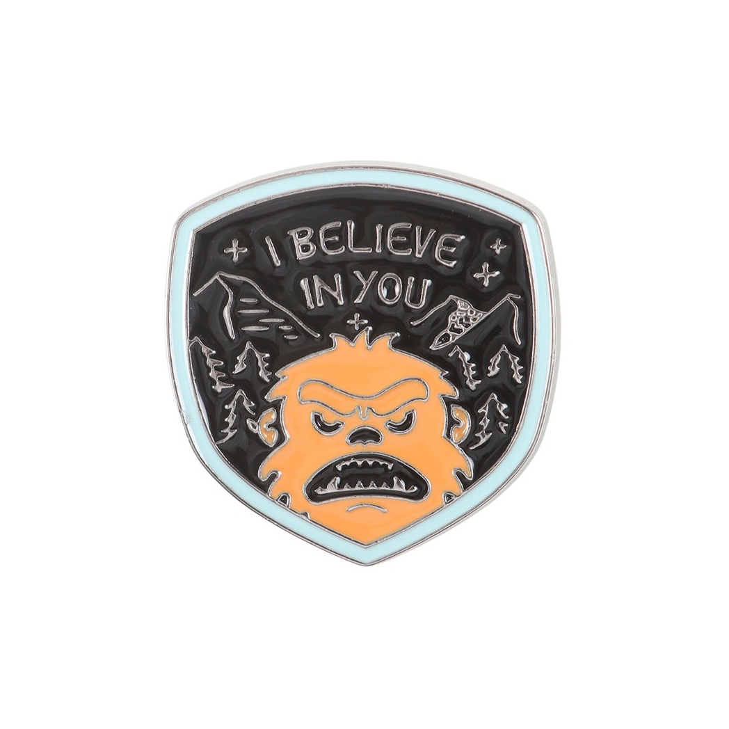 Bigfoot Enamel Pin Badge | Pin Badges | Inspired Creative Gifts