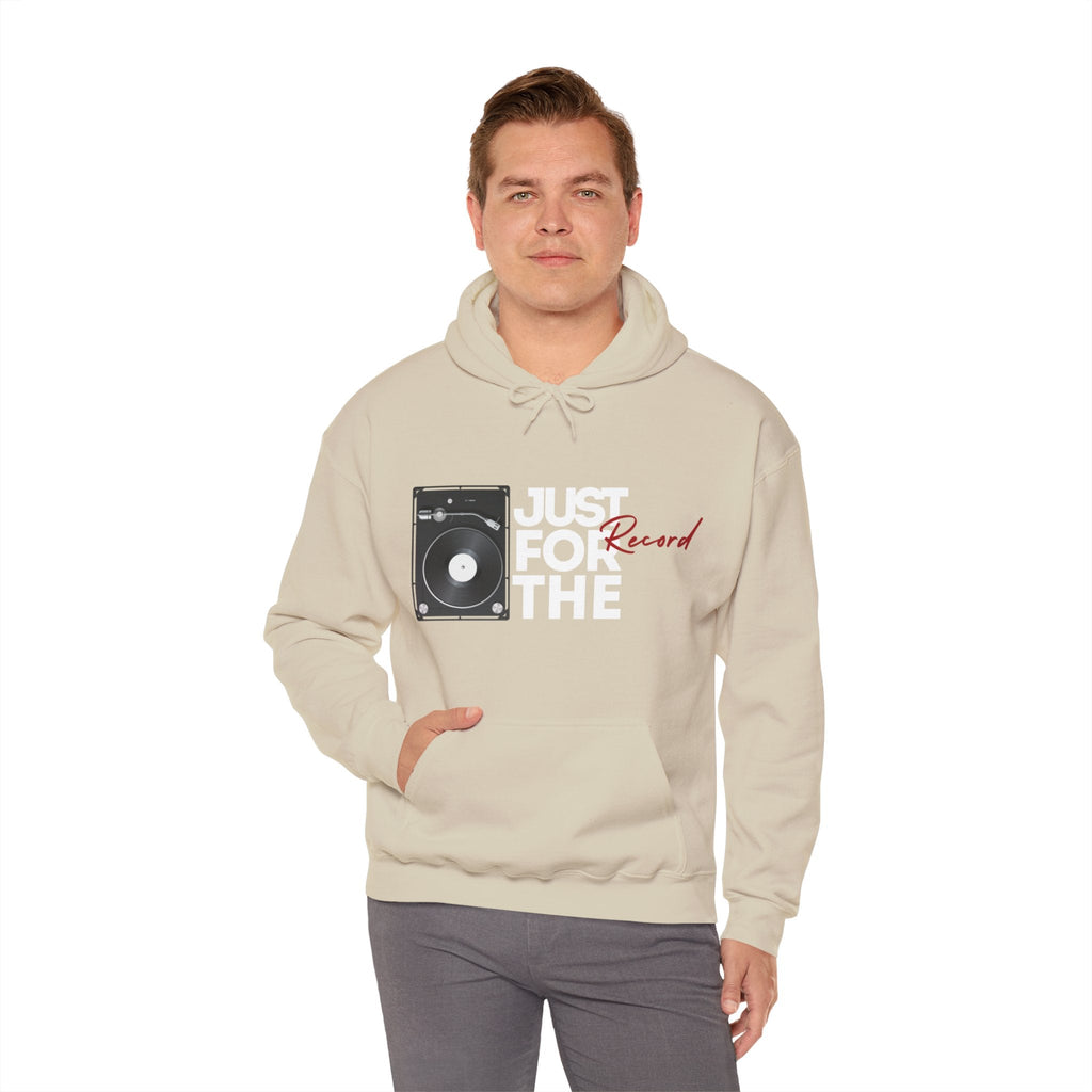 'Just for the Record' Men's Hoodie