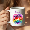 Personalised You Are Enough Affirmation Mug Gift | Ceramics | Inspired Creative Gifts