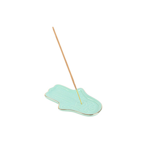 Blue Hamsa Hand Incense Stick Holder | Incense Holders