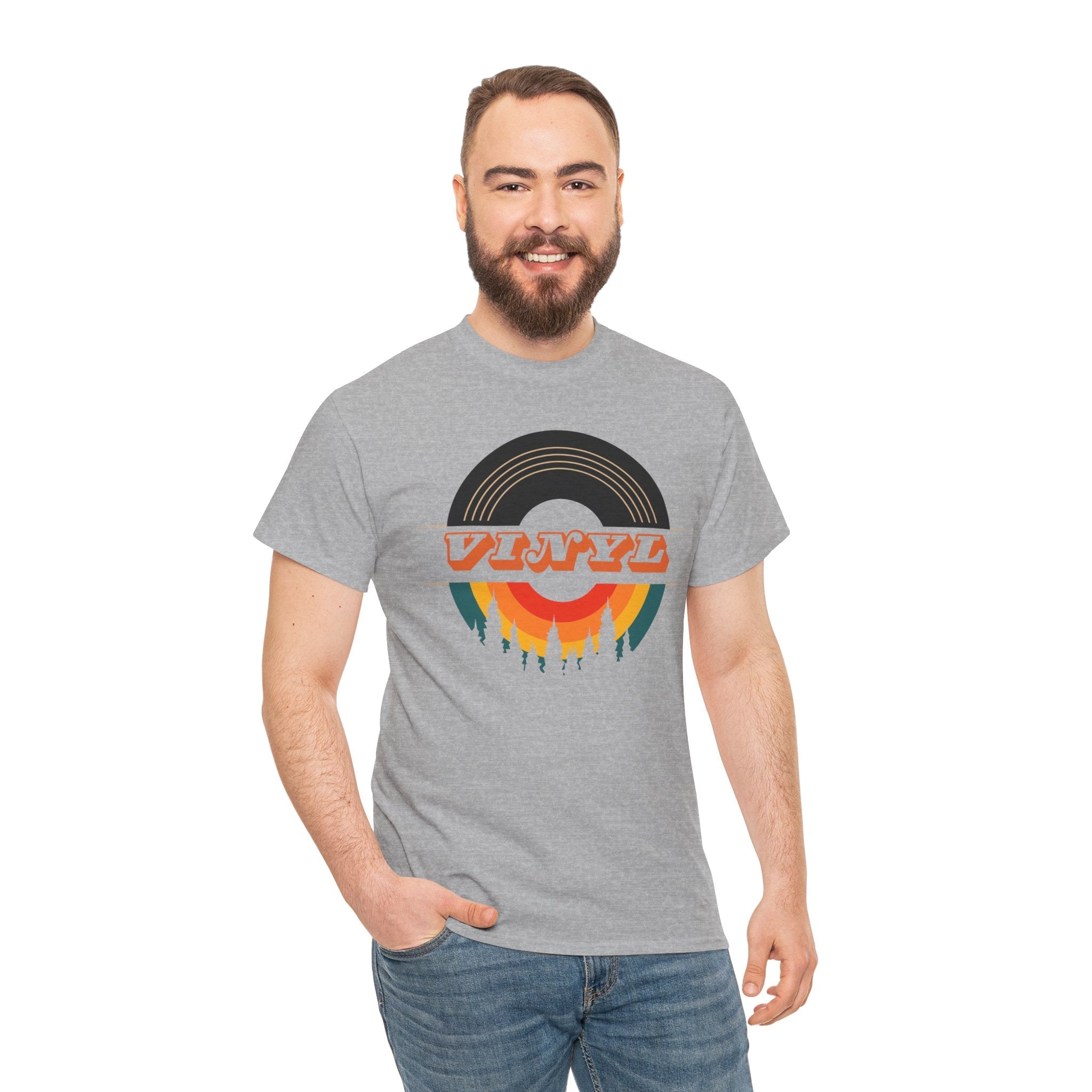 Vinyl Record Logo Men's T-Shirt