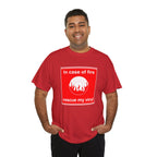 'In Case of Fire, Save My Vinyl' T-Shirt