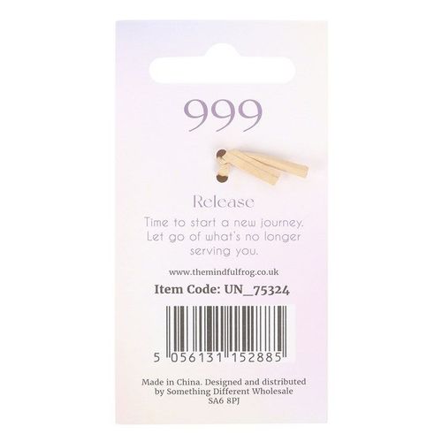 999 Angel Number Keyring | Inspired Creative Gifts | UK Supplier