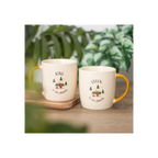 Camping King and Queen Couples Mug Set