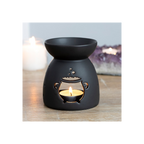 Black Cauldron Cut Out Oil Burner