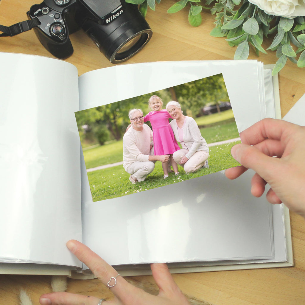 Personalised Birthday Square Photo Album | Big Age 16th, 18th, 21st, 30th, 40th, 50th, 60th, 70th Birthday - Inspired Creative Gifts