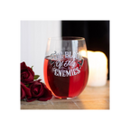 Blood Of My Enemies Stemless Wine Glass