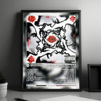 Red Hot Chili Peppers "Blood Sugar Sex Magik" Album Cover Poster - with Complete Tracklist