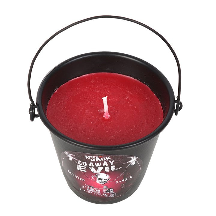 Go Away Evil Candle Bucket - Candles - Inspired Creative Gifts